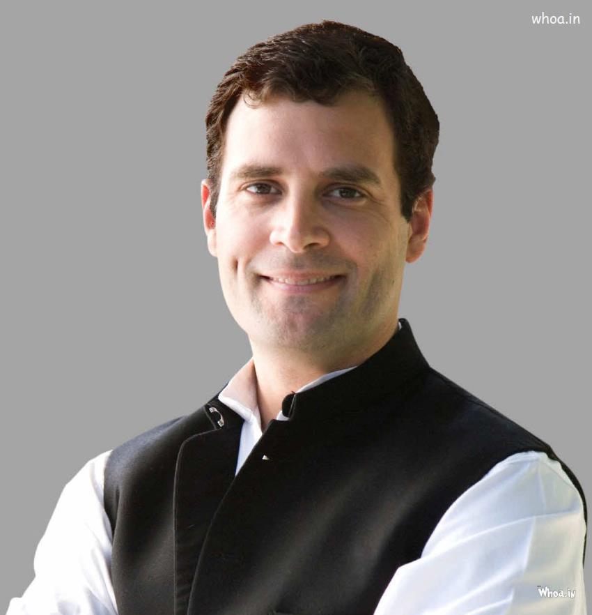 Rahul Gandhi Smiley Face HD Wallpaper