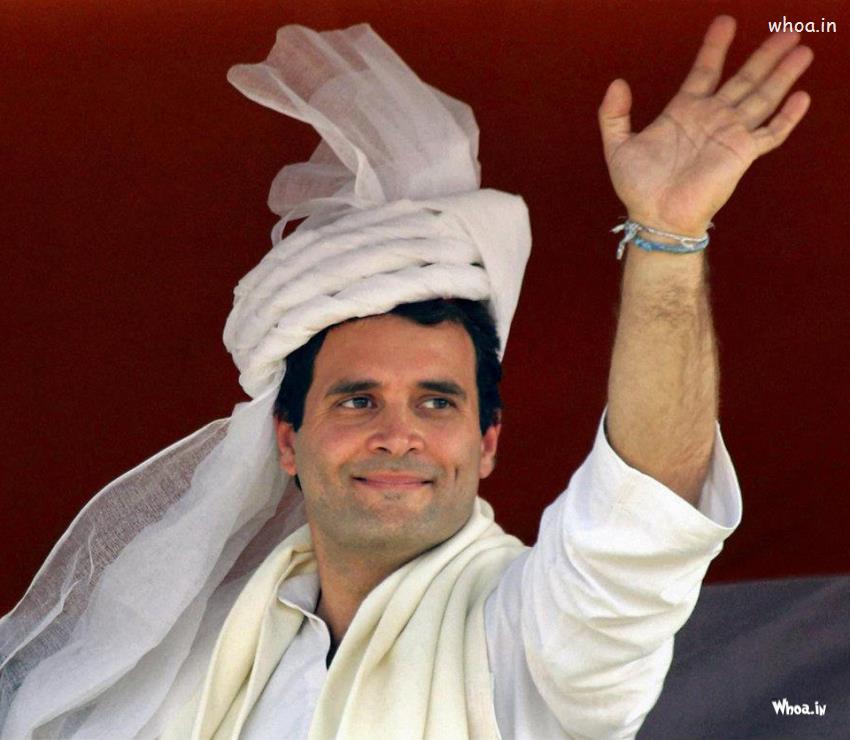 Rahul Gandhi White Turban HD Wallpaper