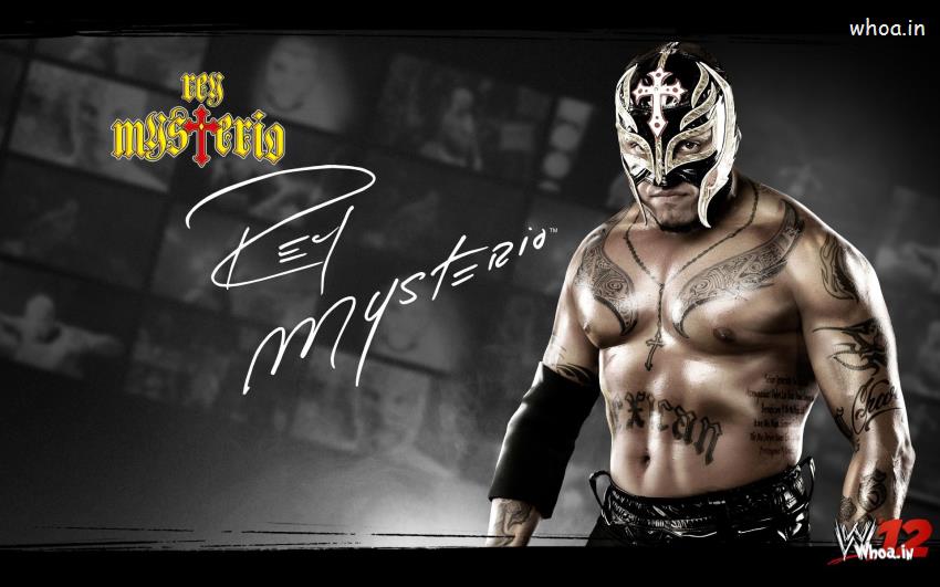 Rey Mysterio Signature With W12 HD Wallpaper