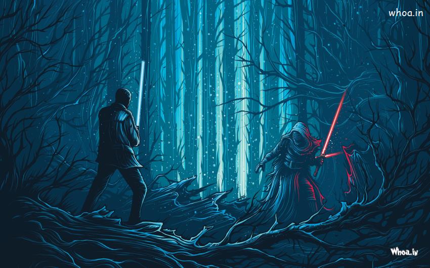 Star Wars The Force Awakens Kylo Ren HD Desktop Wallpaper