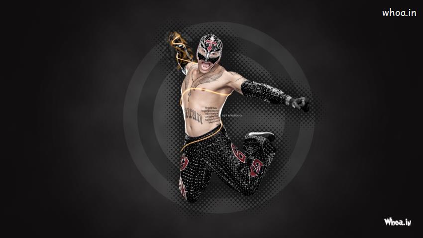 Superstar Rey Mysterio With Mask HD WWE Wallpaper