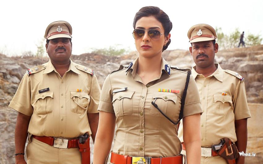 Tabu As Inspector In Drishyam Movies HD Wallpaper