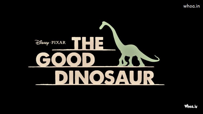 The Good Dinosaur Hollywood Movie Poster With Dark Background
