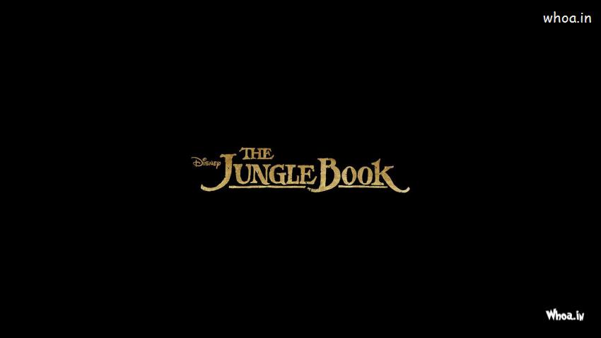 The Jangle Book Hollywood Movie Poster With Dark Background
