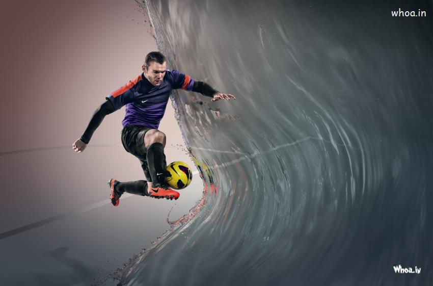 Wayne Rooney Goal Kick HD Wallpaper