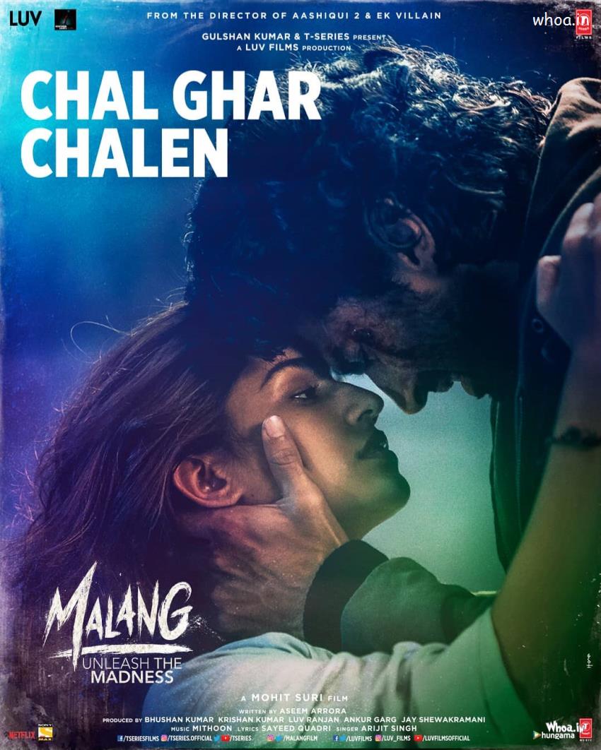 Chal Ghar Chalen Song Poster Malang Movie Hd Poster