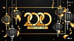 Happy New Year 2020  Welcome 2020 New Year Celebra