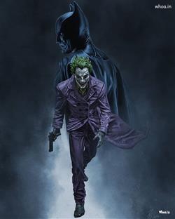 Joker in Villian pose Hd Image & Wallpaper 