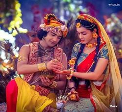 Radha Krishna together loving couple pic Star Bhar