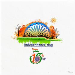15- August -happy independence day desktop wallpap