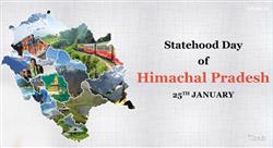 25th January statehood day of himachalpradesh wall