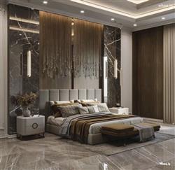 Best bedroom design with coper color
