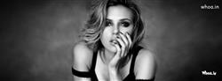 Best Scarlett Johansson hot black & white HD Wallp