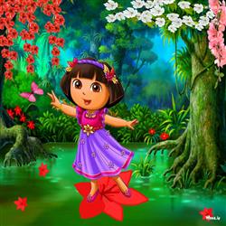 Dora love Flower Images