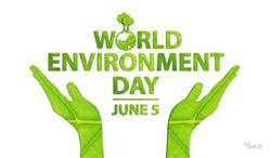 Greeting image for the World environment day