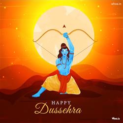 Happy Dussehra Wishes to Family Boss Staff Employe