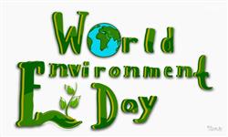 HD greeting image for the World environment day
