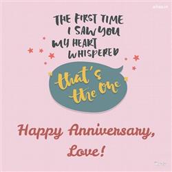 Image of the spacial Happy Anniversary wish to you