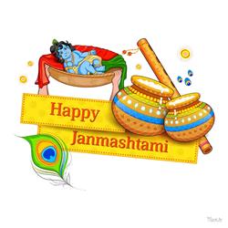 Krishna Janmashtami Wishes Beautiful Bal Krishna I