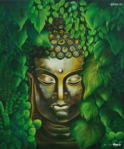 Latest Buddha painting Lord Gautam Buddha Best Pai
