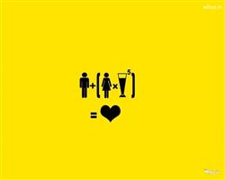 Love Couple conceptual Male-Female, Partner Icon L