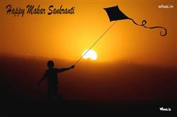 Sunset with best kite festival images