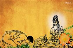 The best image of the Guru and Shishya for Guru Pu