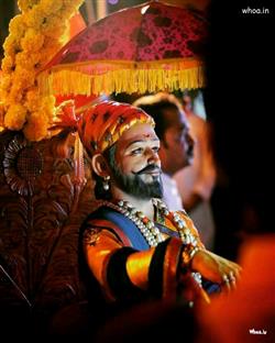 The great Maratha king Chatrapati Shivaji Maharaj