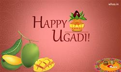 The wonderful image of the Happy Ugadi
