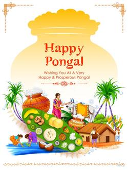 Wishing you all a very happy & prosperous pongal I