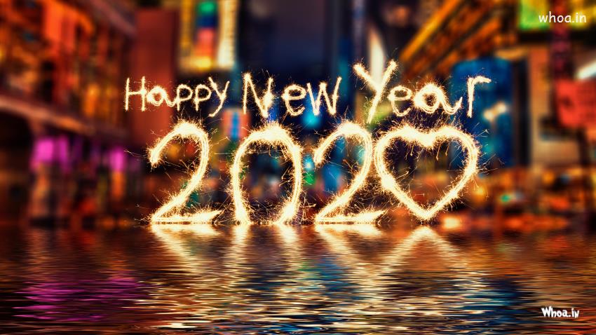 Happy New Year 2020  Welcome 2020 New Year Celebration Ultra Hd 4K Images  #2 Happy-New-Year Wallpaper