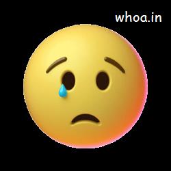 Smiley Emoji Animated Gif With Sad And Crying Face Emotional  #3 Emoji-Gif Wallpaper