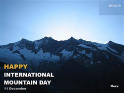 InterNational Mountain Day 11th December Images Wa