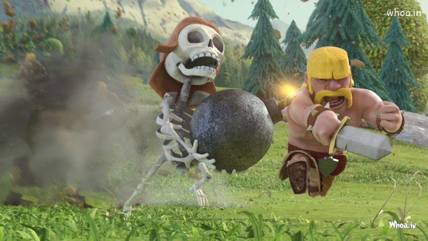 Clash Of Clans Game Hd Images & Wallpapers Coc Game #3 Clash-Of-Clans Wallpaper