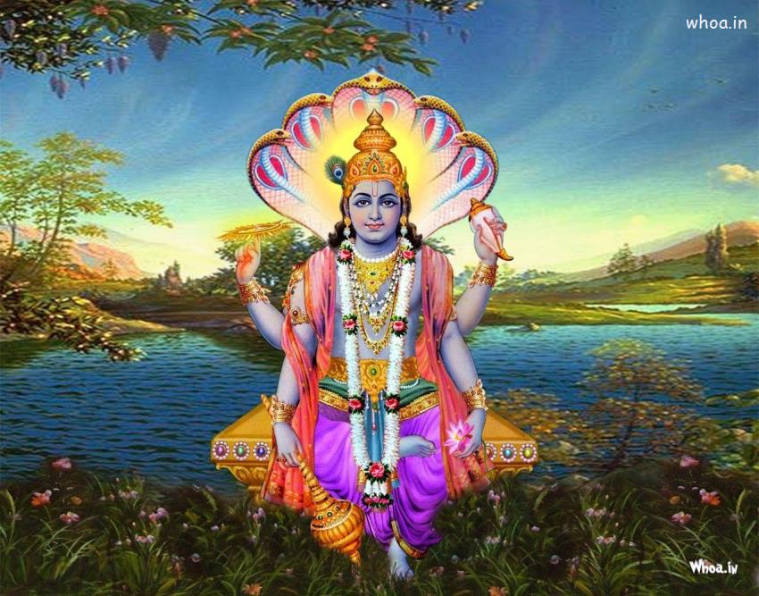 Lord Vishnu Image & Ultra Hd Wallpapers For Wishes  #3 Lord-Vishnu Wallpaper