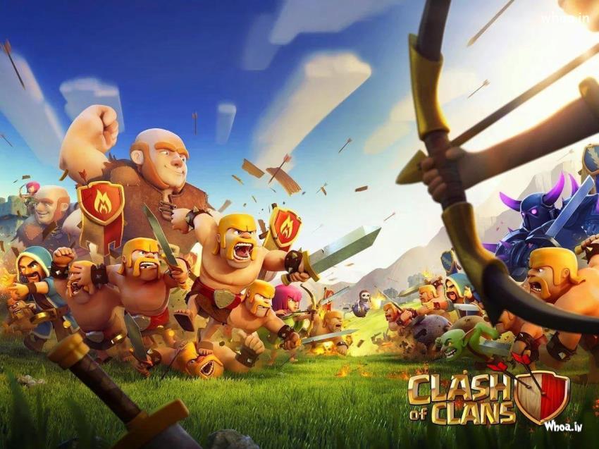 Clash Of Clans Game Hd Images & Wallpapers Coc Game #5 Clash-Of-Clans Wallpaper