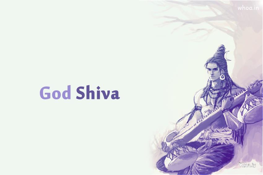 HD Art Image Of Lord Shiva