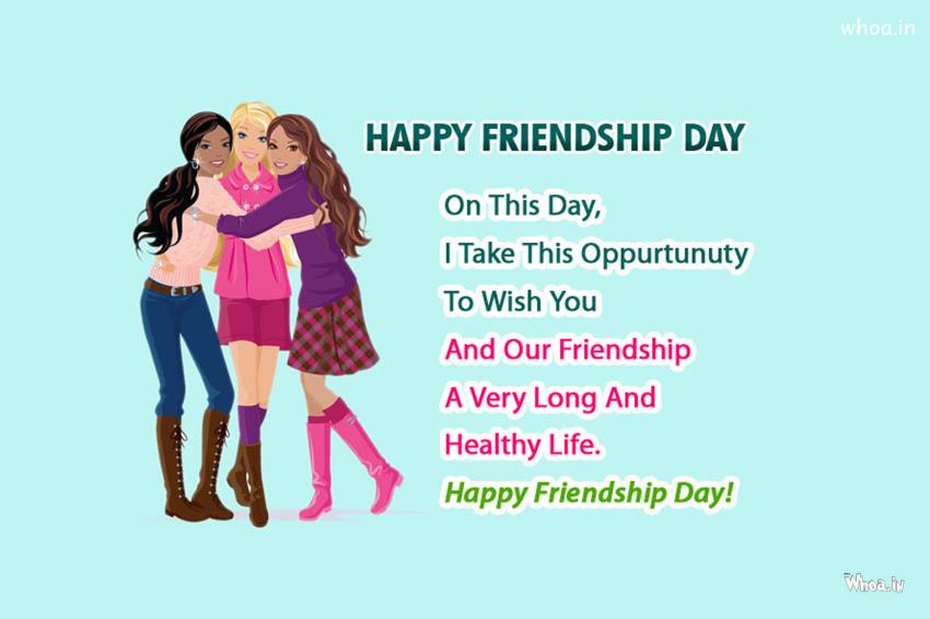 Image Of Wishing Friendship Day