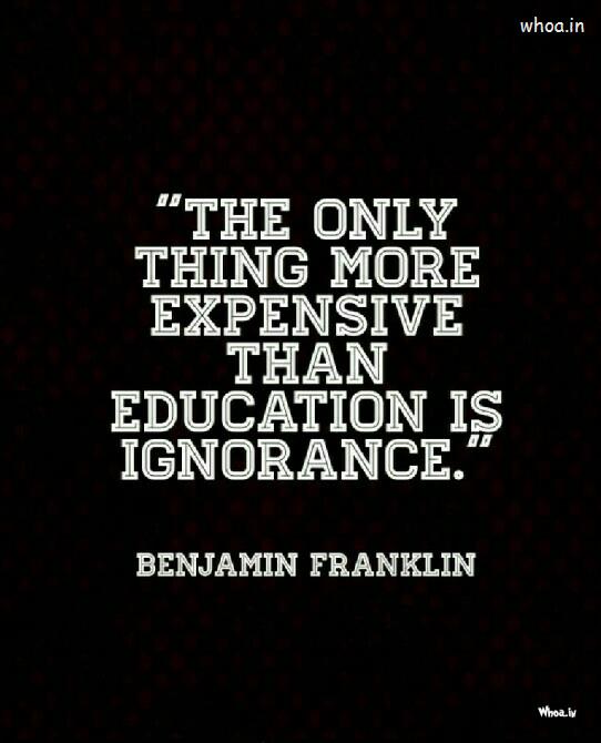 Benjamin Franklin's Education Thought