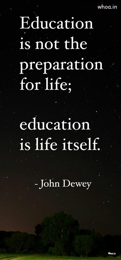 Image Of The Education Quote By John Dewey
