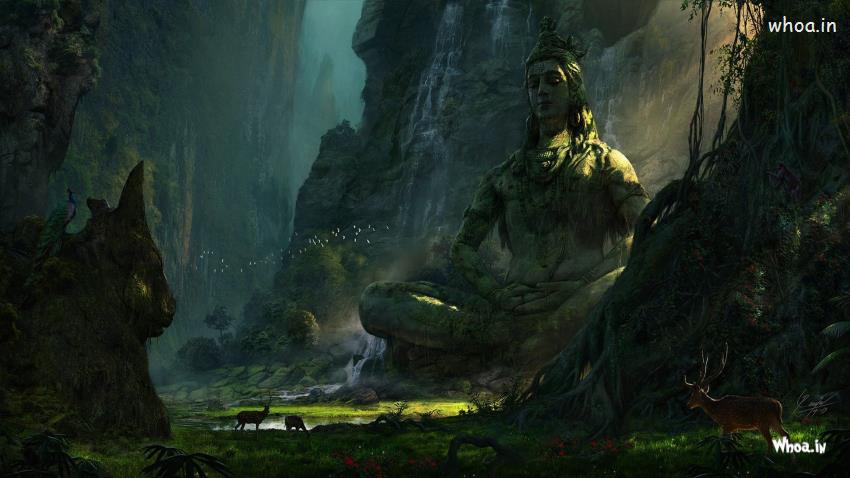 HD Image Of Lord Shiva's Statue