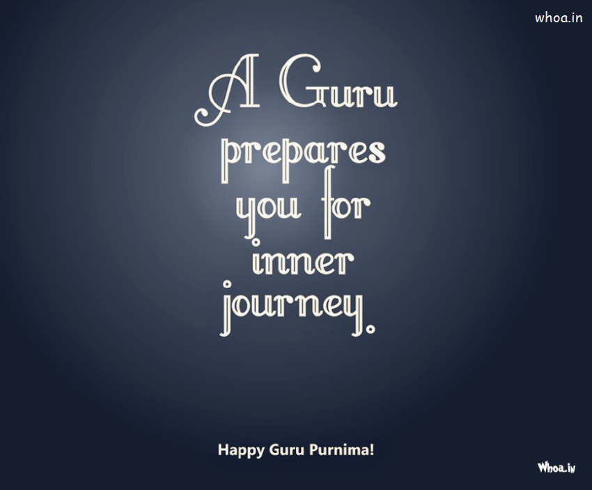Best Greetings Quote For The GURU PURNIMA With Background