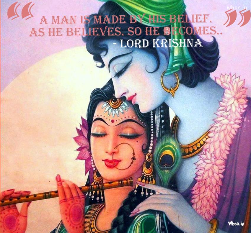 Best Radha Krishna Motivation Status, Krishna Motivational 
