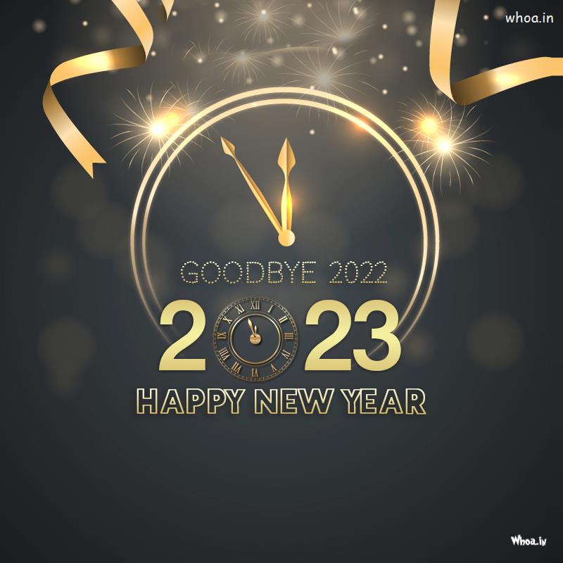 Clock With Good Bye 2022 Wallpaper And Pictures Download