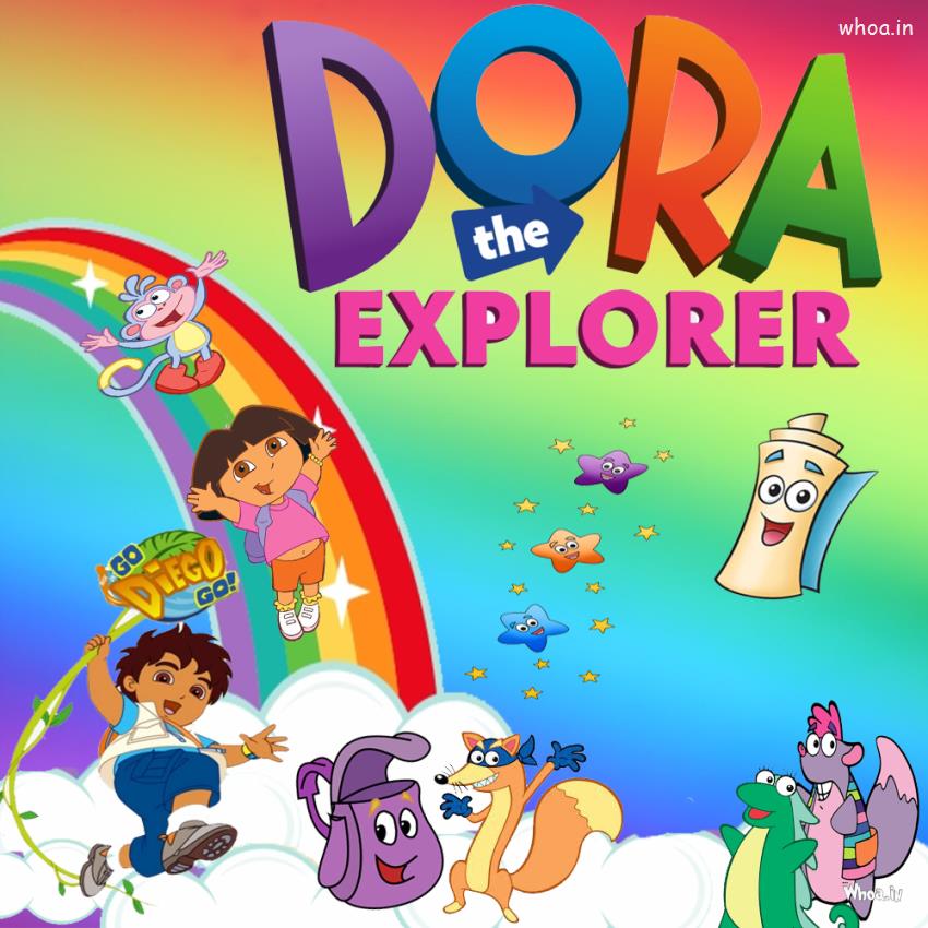 Dora And All Friends Masti With Sky New Pictures Download