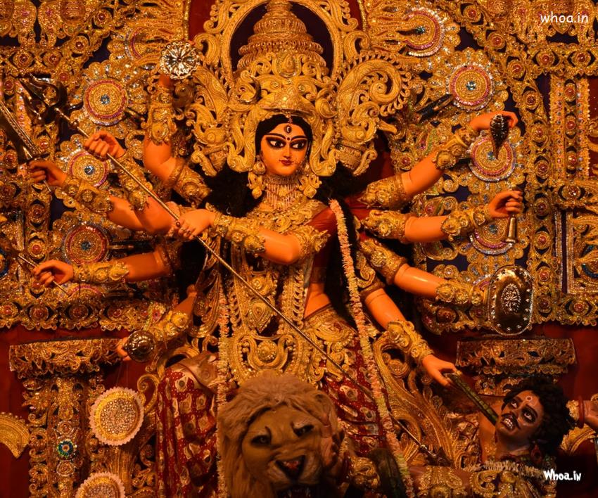 Durga Devi Images, Ambe Maa Photos At Rudraksha Ratna-Photos