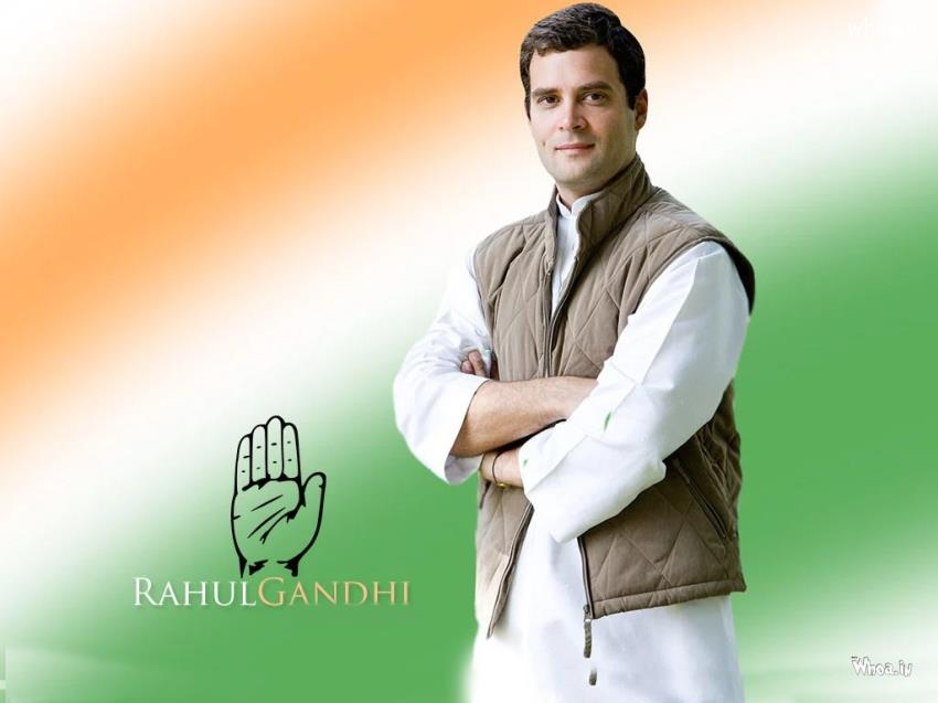 Flag With Rahul Gandhi Pictures Download , Rahul Gandhi Imgs