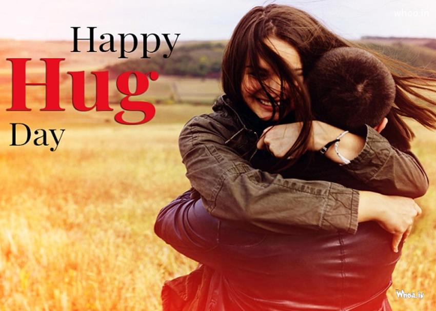 Happy Hug Day - Couple Hug Wallpaper Download -Hug Day