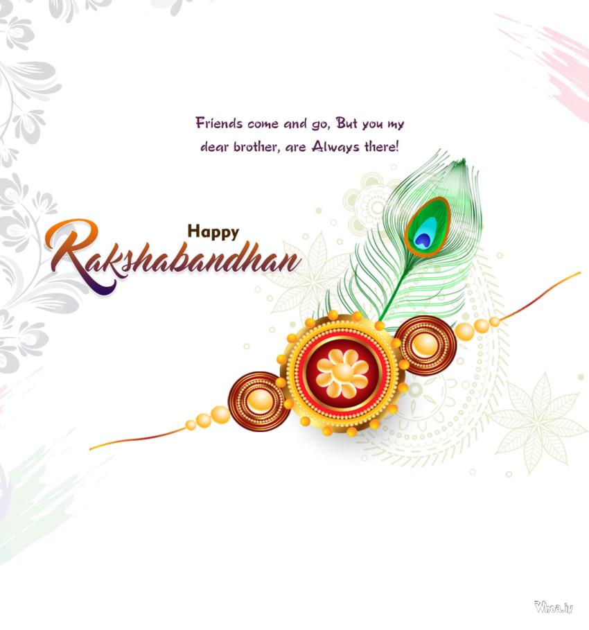 Happy Rakshabanshan Latest Images With Rakhi And Quotes
