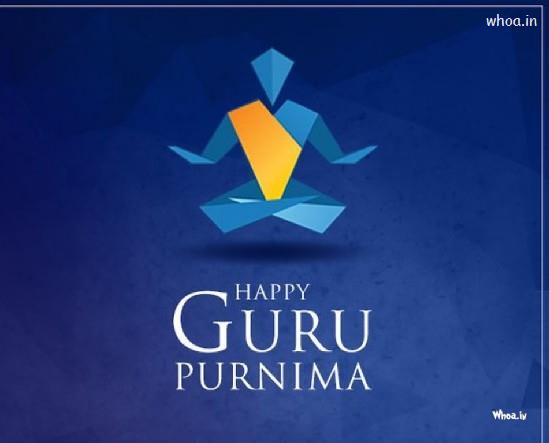 HD Image With The Blue Background For The GURU PURNIMA 
